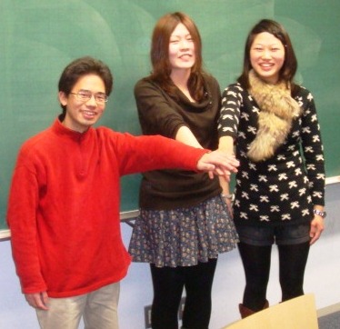 [Seminar] Head and Two Vice-Heads of Hasegawa Seminar Class Elected for the First Half of New Year, 2012 (10th Jan 2012)