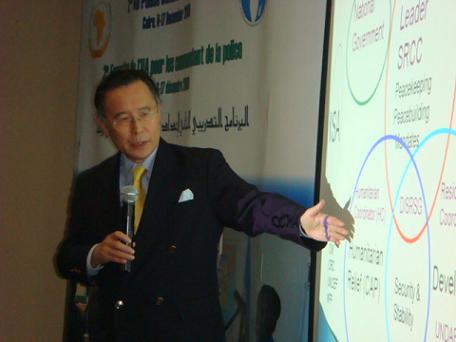【News】 “Professor Hasegawa Speaks to African Police Officers”