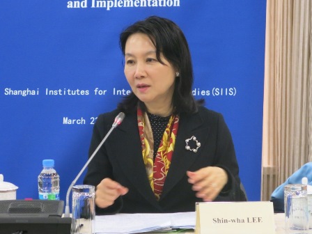 Professor Shin-wha Lee, Korea University and Member of the UN Secretary-General's Advisory Group on Peacebuilding Fund