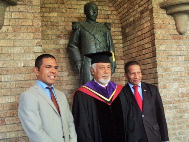 First Secretary Gomez Minister Xanana Gusmão Ambassador Filomeno da Cruz